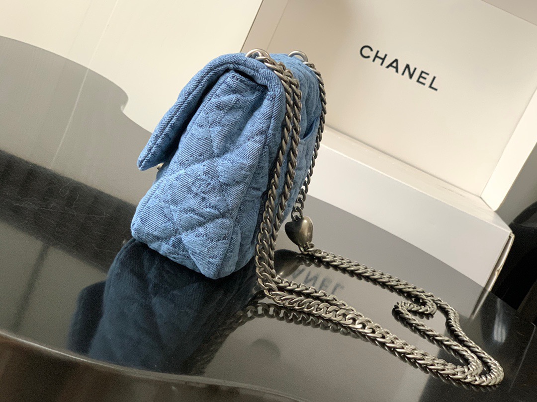 chanel23p Camellia Denim 3829