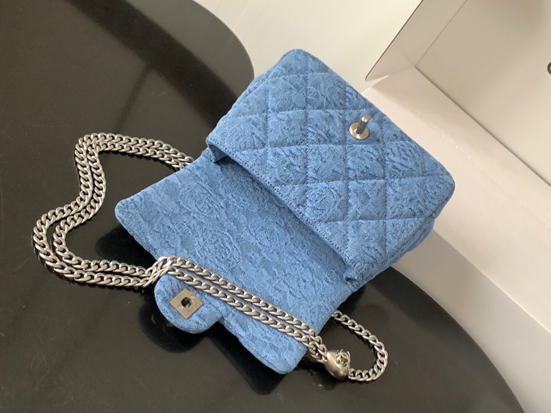 chanel23p Camellia Denim 3829