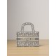 Dior mini book tote bag D0138