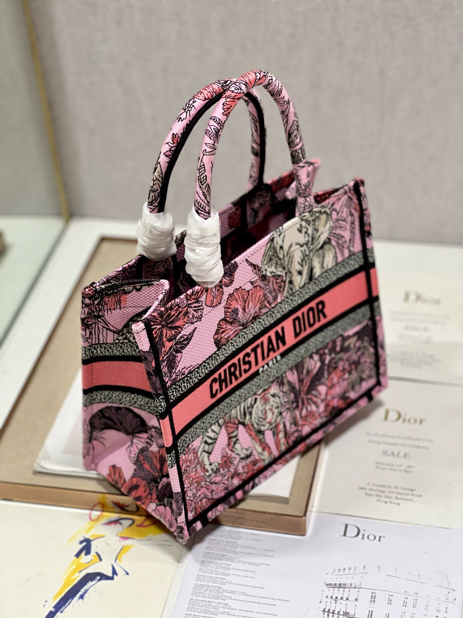 Dior Mini book tote D0155