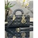 Lady Dior medium checkered lambskin handbag D0160