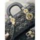 Lady Dior medium checkered lambskin handbag D0160