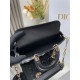 Lady Dior Handbag "Black Lambskin" D0165