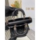 Lady Dior Handbag "Black Lambskin" D0165