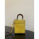 Fendi sun shine mini tortoise shell handbag  F0010