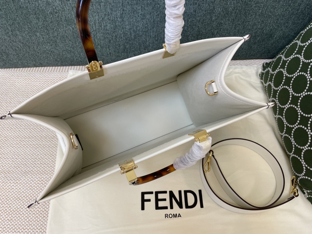 Fendi Tote Sunshine leather tote F0016