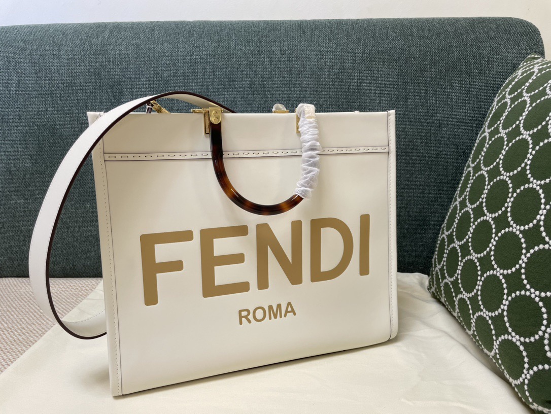 Fendi Tote Sunshine leather tote F0016