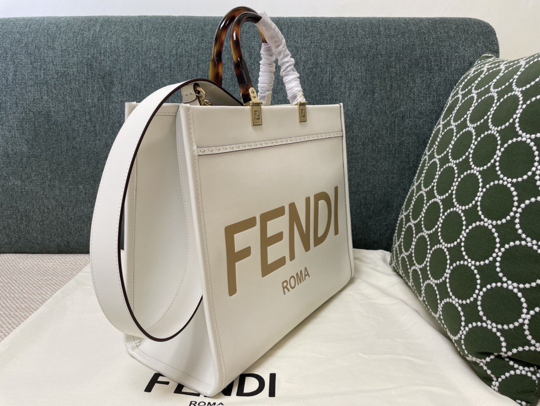 Fendi Tote Sunshine leather tote F0016