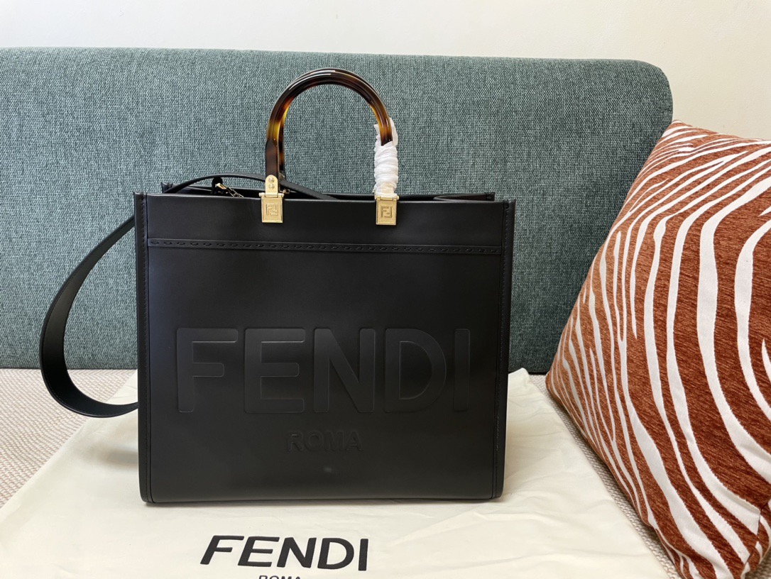 Fendi Tote Sunshine leather tote F0018