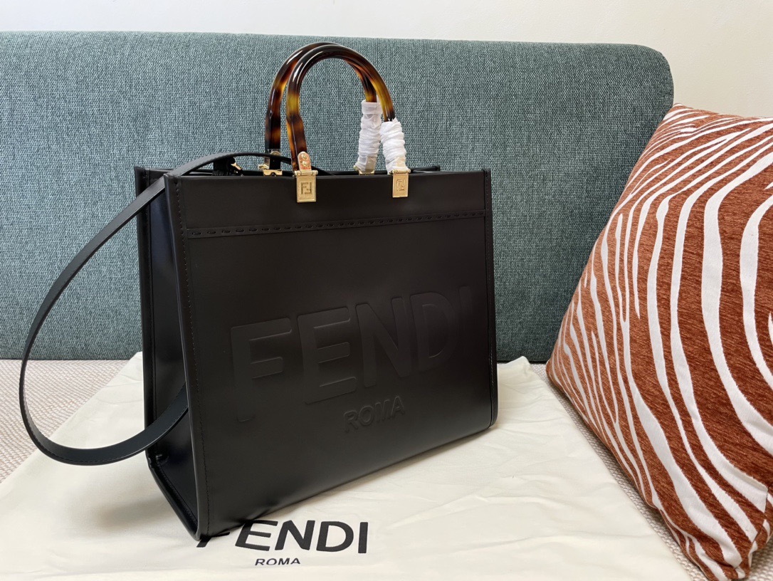 Fendi Tote Sunshine leather tote F0018