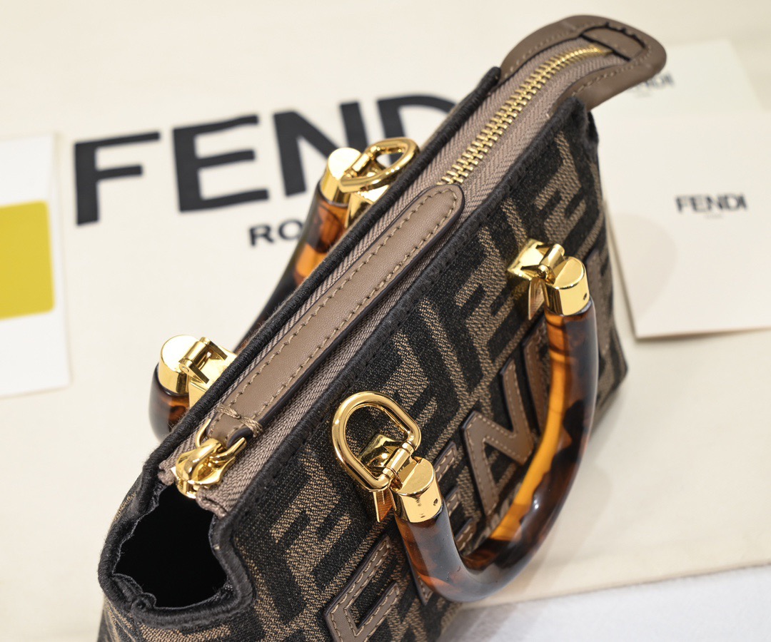 Fendi by the way Boston Tote Bag  F0021