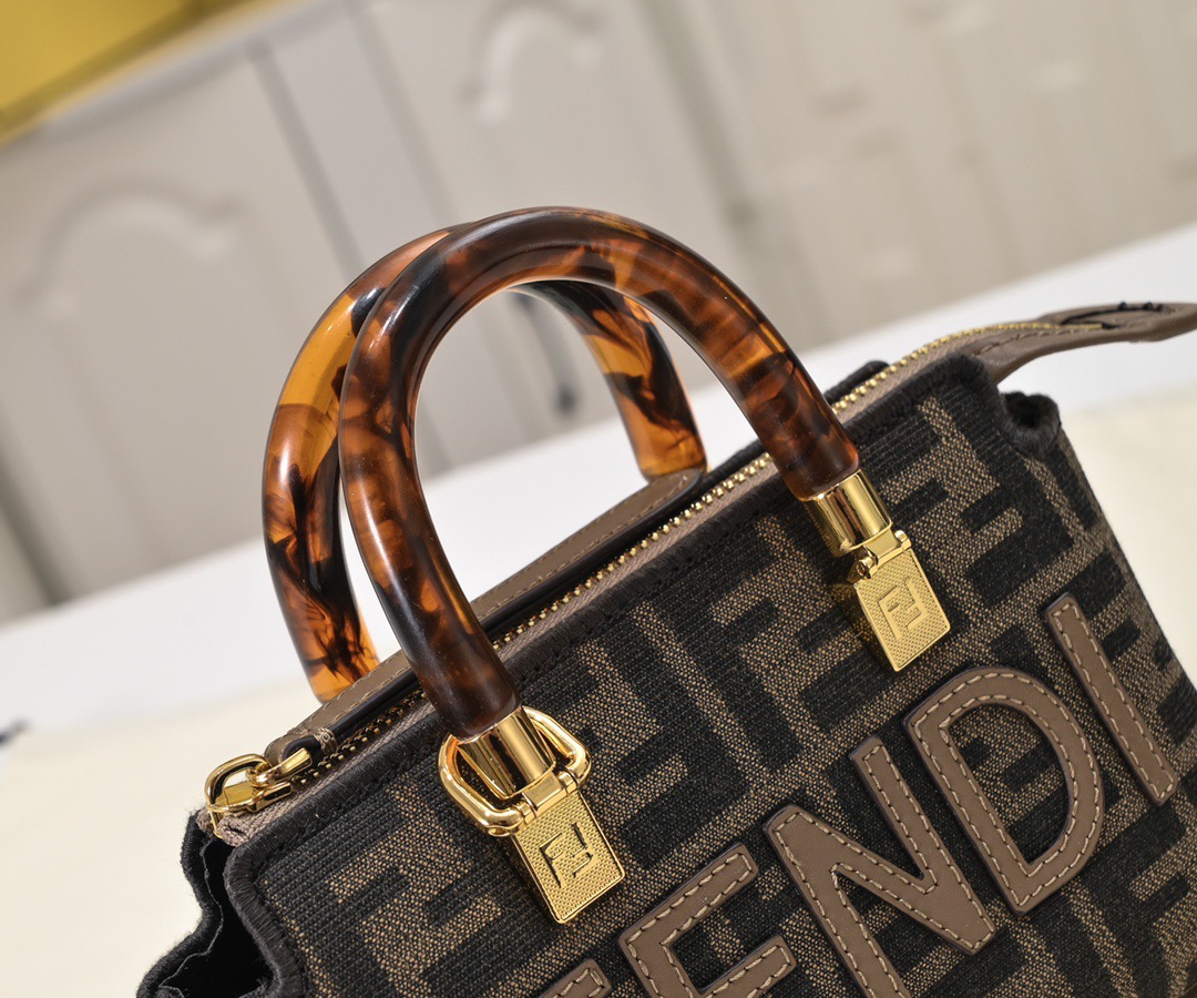 Fendi by the way Boston Tote Bag  F0021