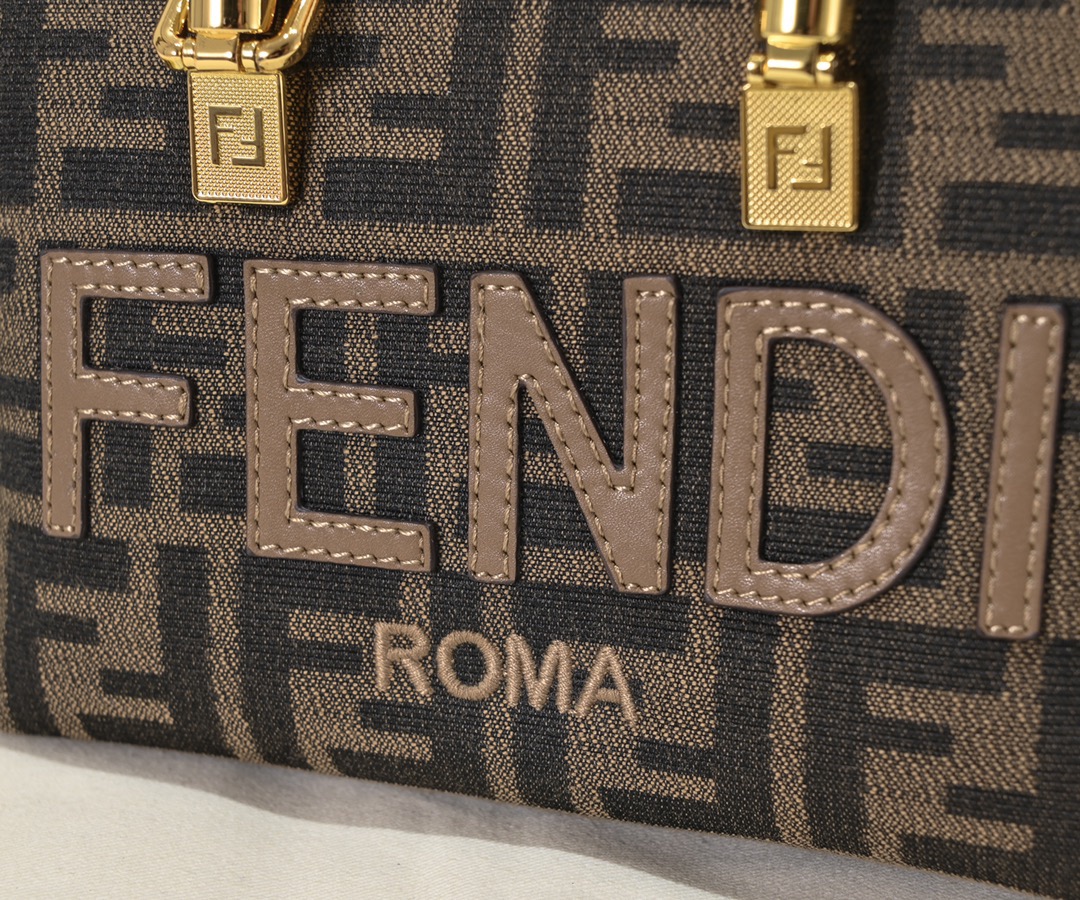 Fendi by the way Boston Tote Bag  F0021