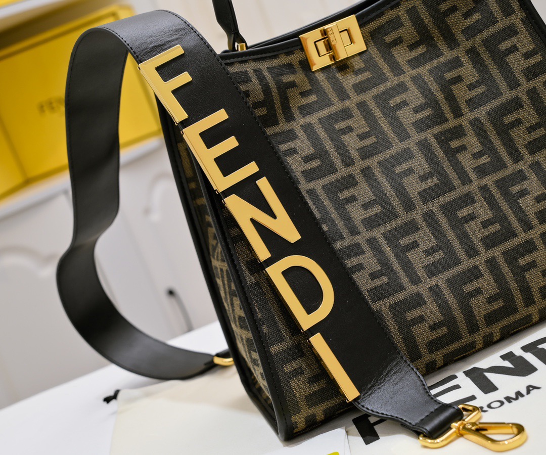 Fendi Peekaboo x-lite series of handbags F0040