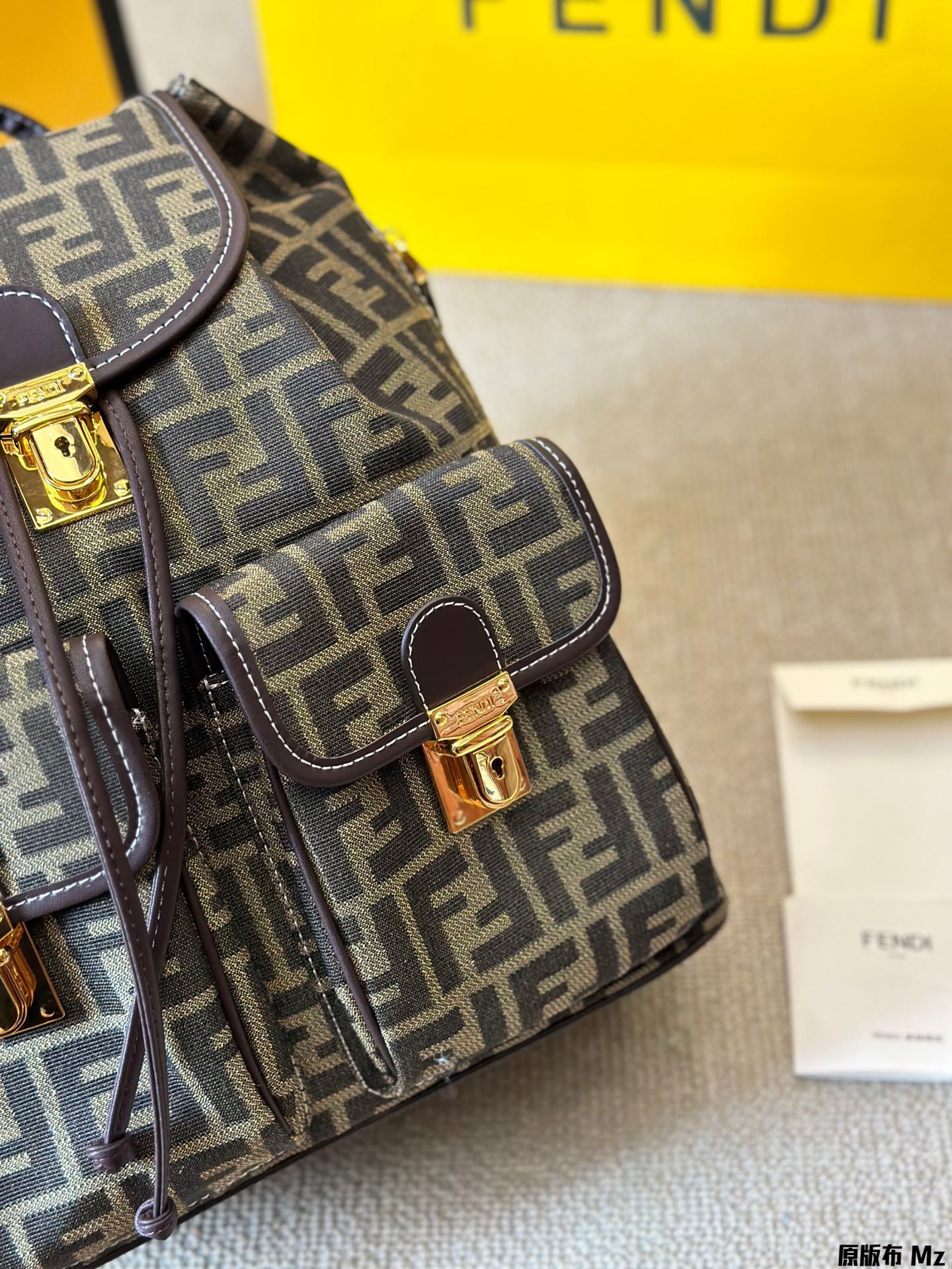 Fendi monogram backpack F0053