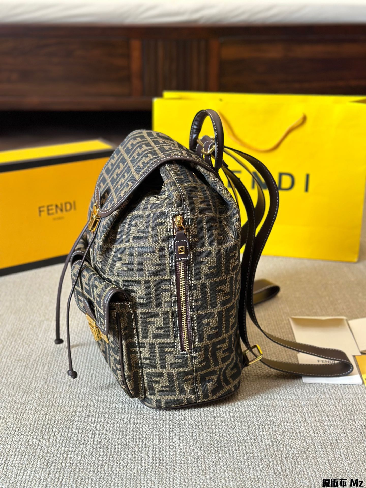 Fendi monogram backpack F0053