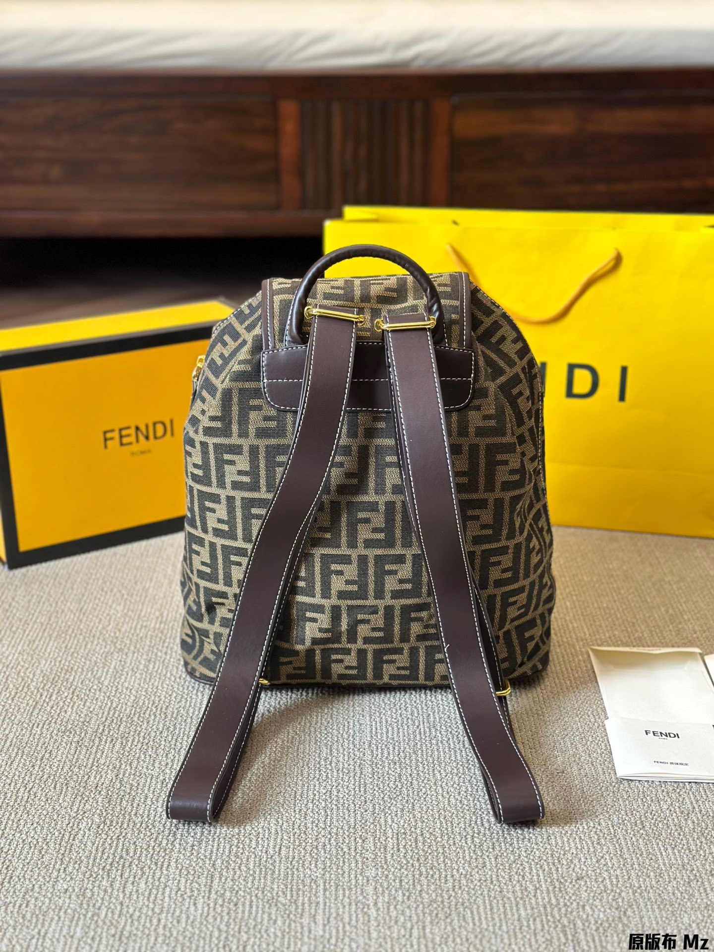 Fendi monogram backpack F0053