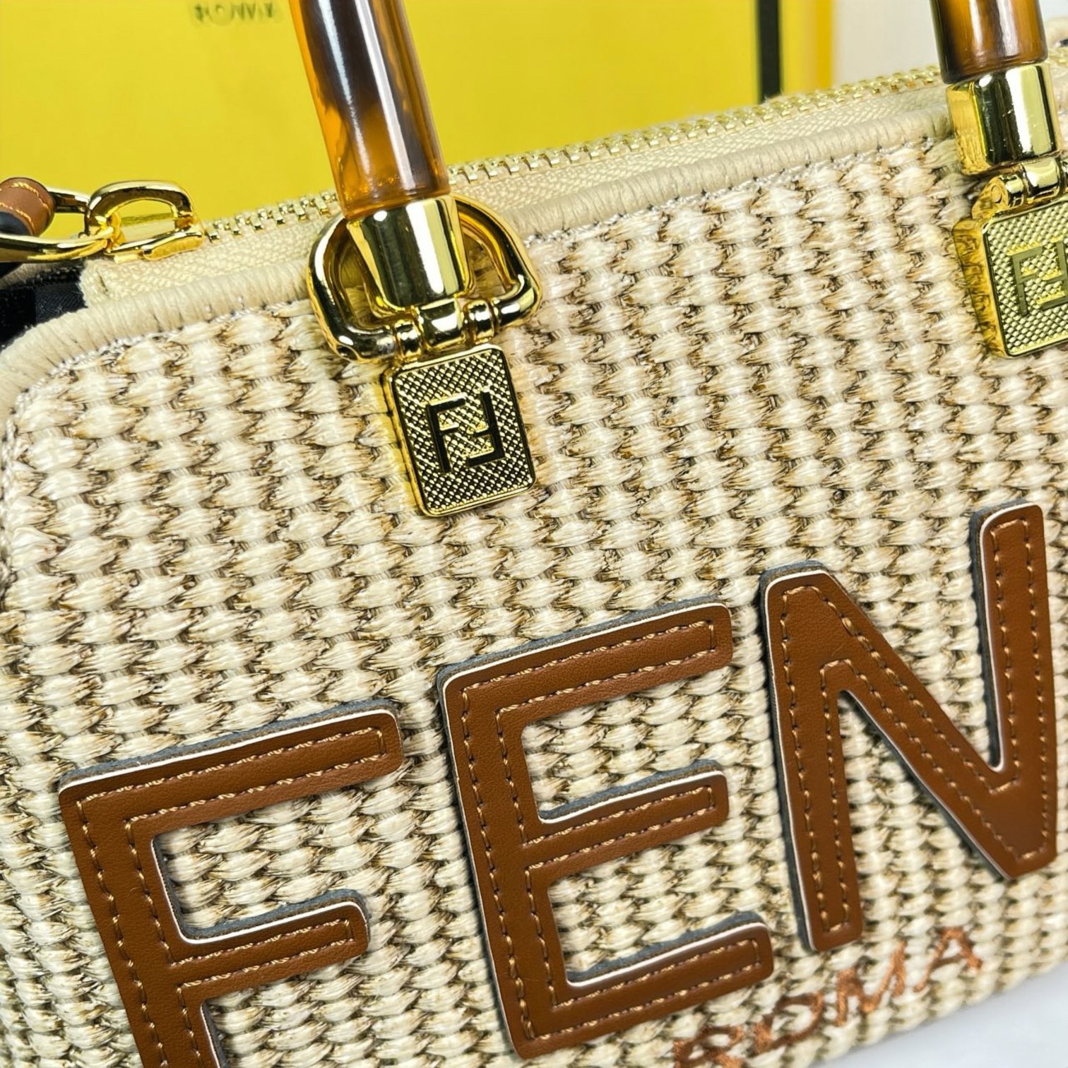 Fendi by the way PM Boston Tote Bag PM F0067