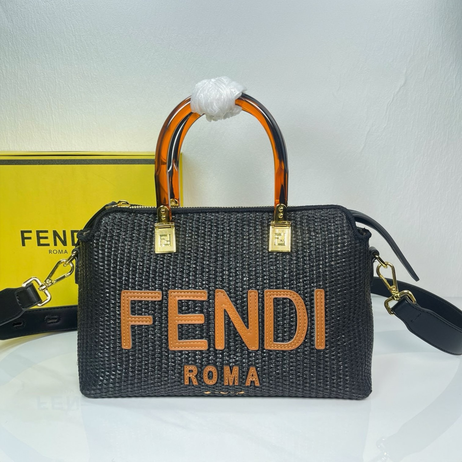 Fendi by the way PM Boston Tote Bag GM F0068