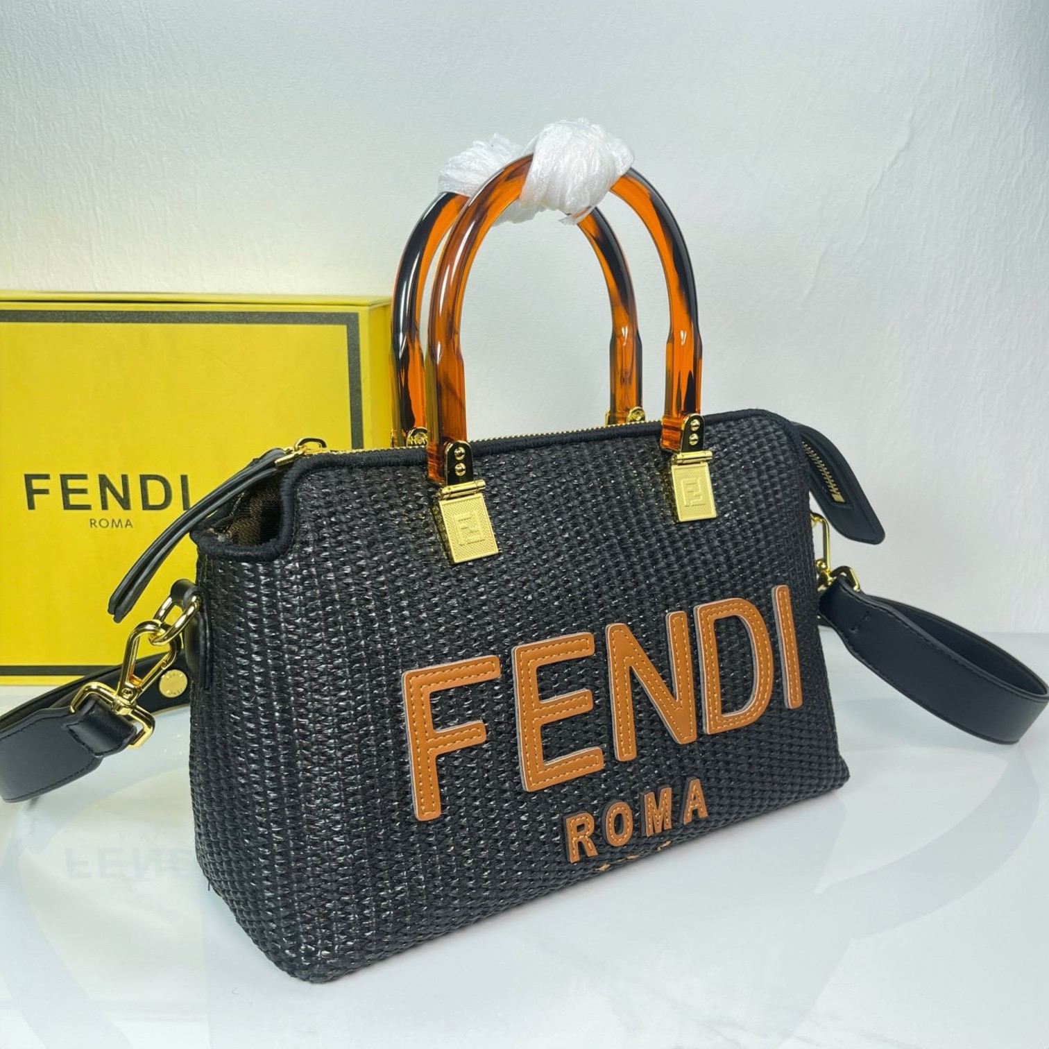 Fendi by the way PM Boston Tote Bag GM F0068