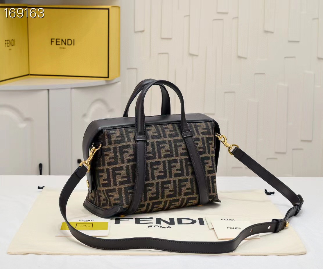 Fendi MM Boston pillow bag F0078