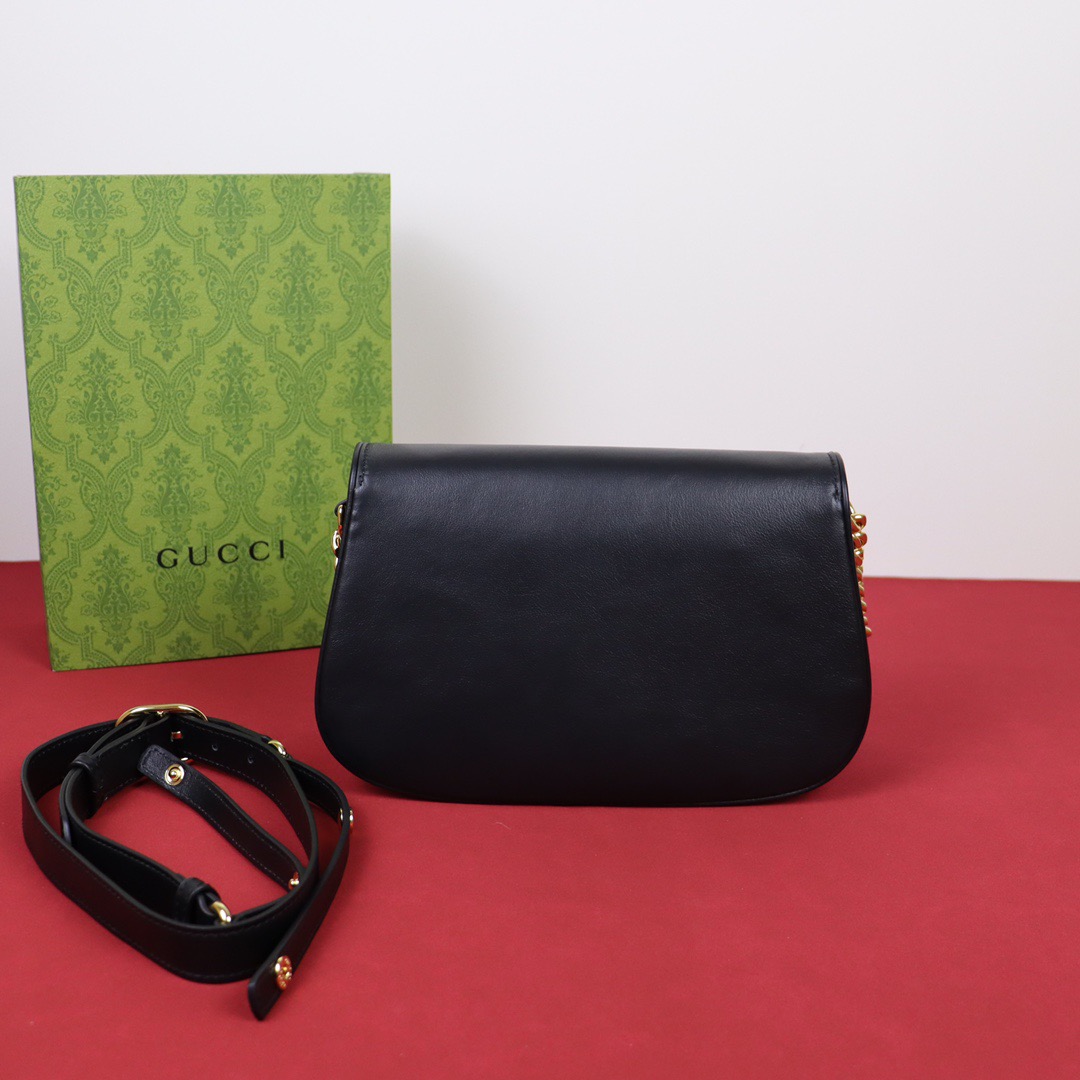 Gucci round interlocking medium shoulder bag