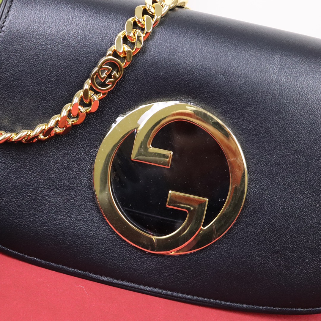 Gucci round interlocking medium shoulder bag