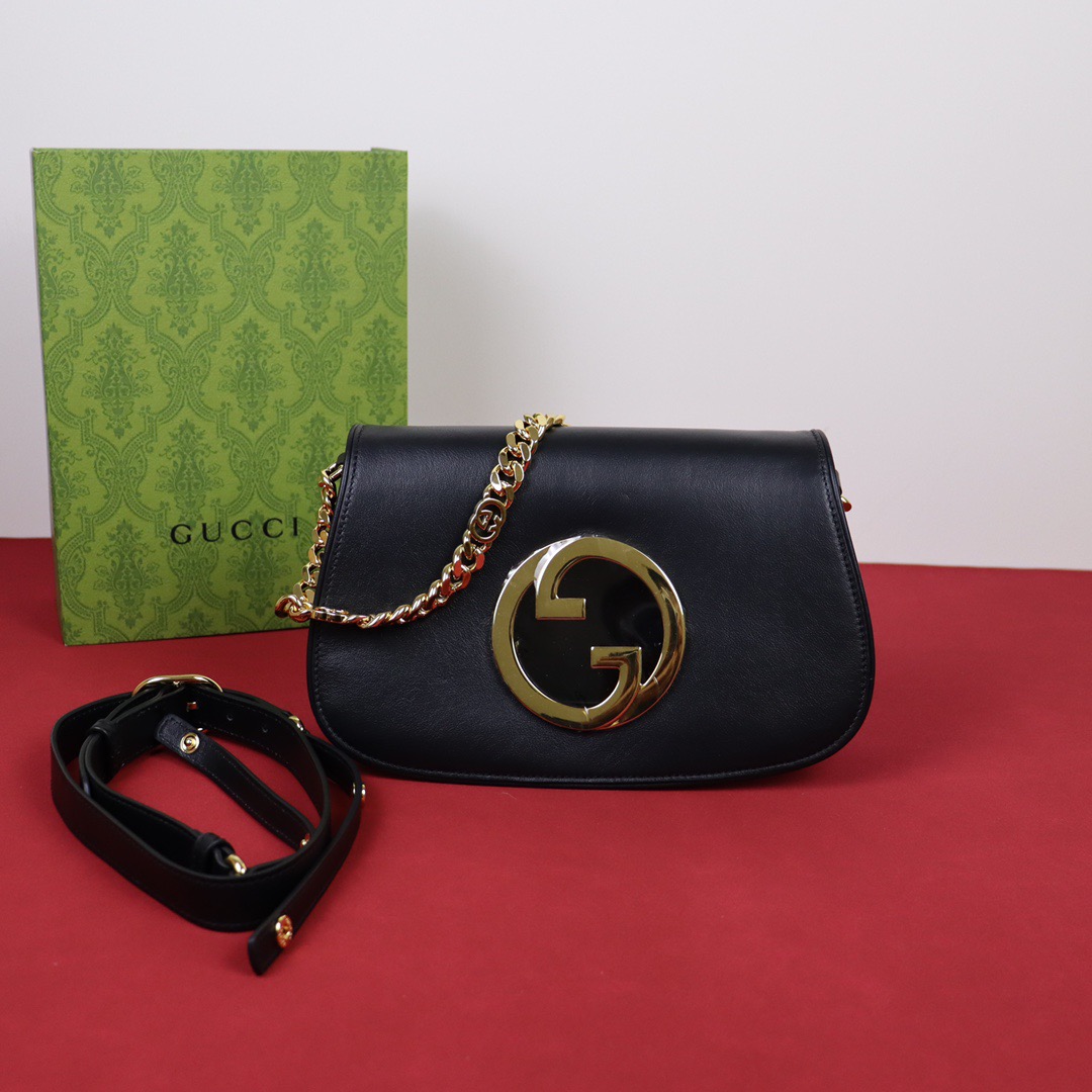 Gucci round interlocking medium shoulder bag