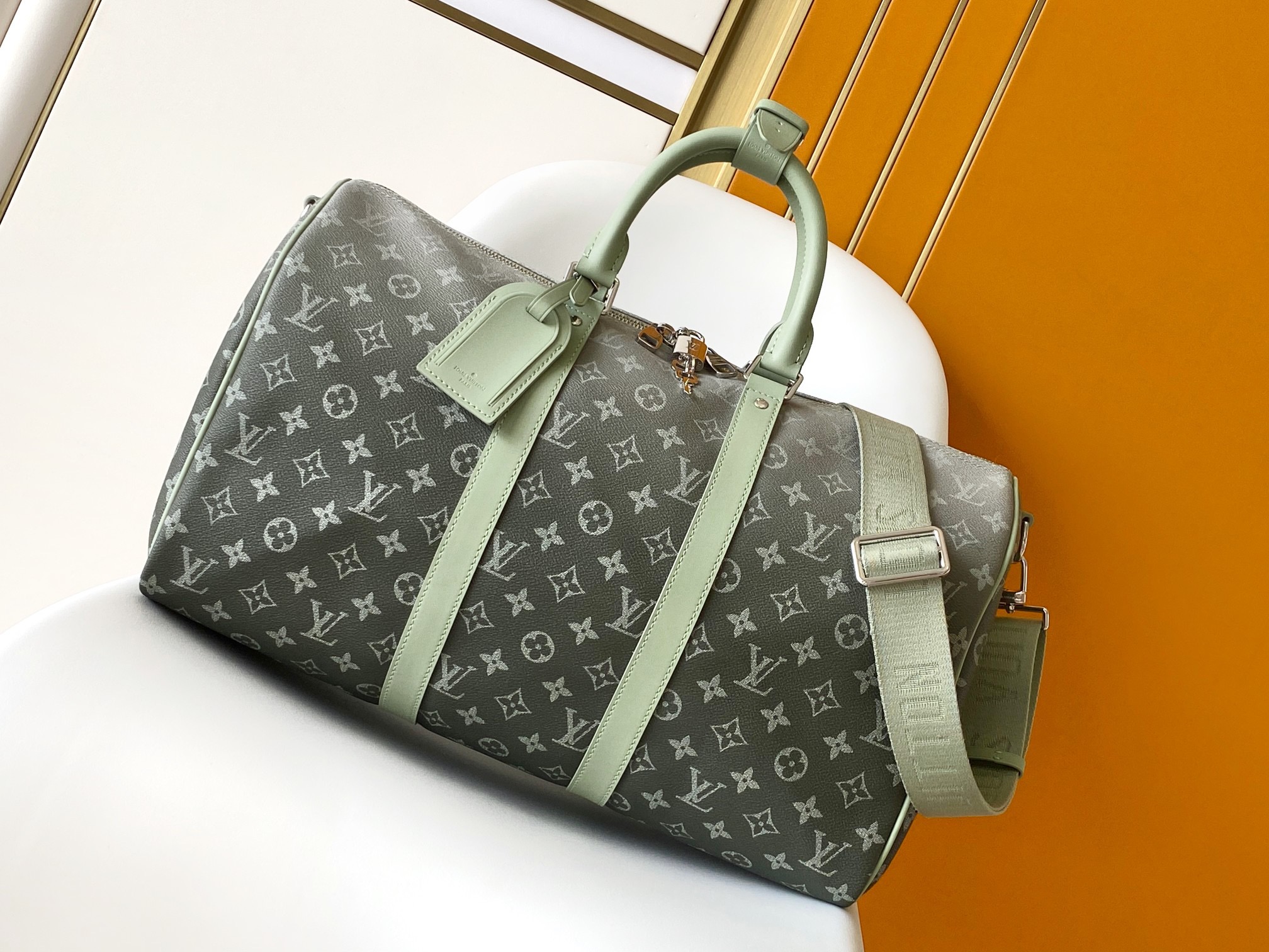 Louis Vuitton Keepall Strap Bag 45 M11718