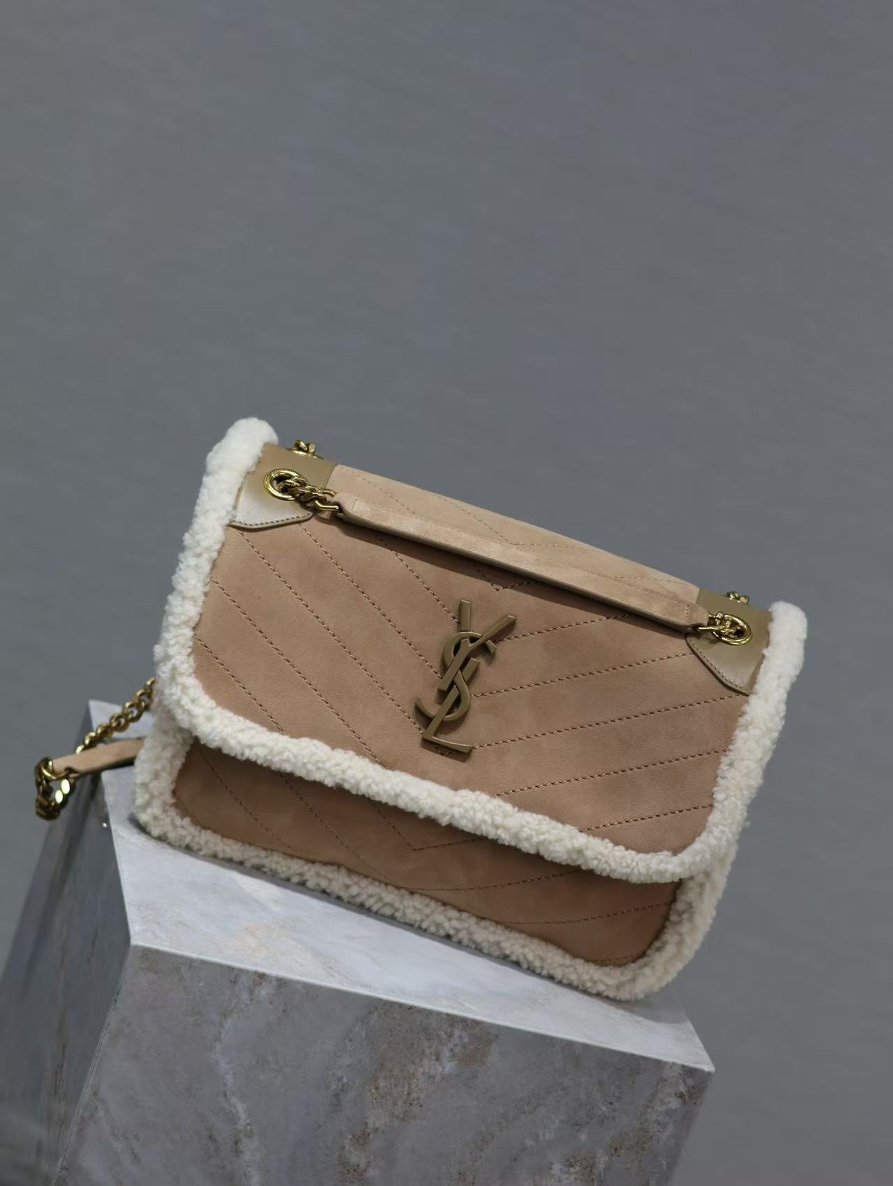 YSL NIKI lambskin suede 498894633158